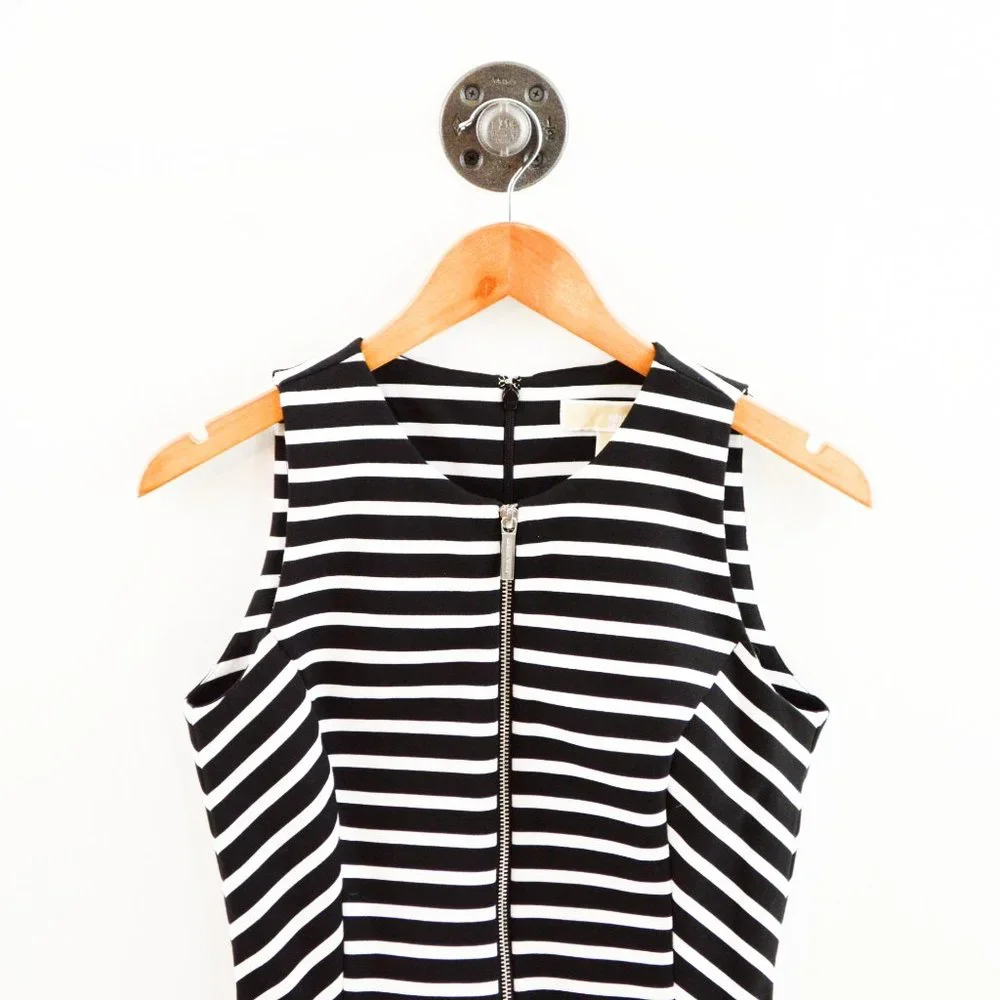 Michael Kors Striped Dress #106-88 - Picture 2 of 3